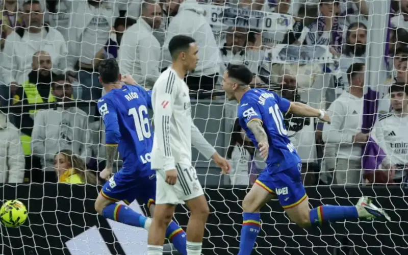 ترتيب الدوري الإسباني بعد هزيمة ريال مدريد أمام خيتافي